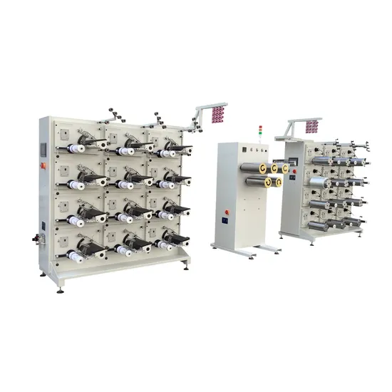 グラスファイバーアラミド繊維用高速巻き取りワインダー